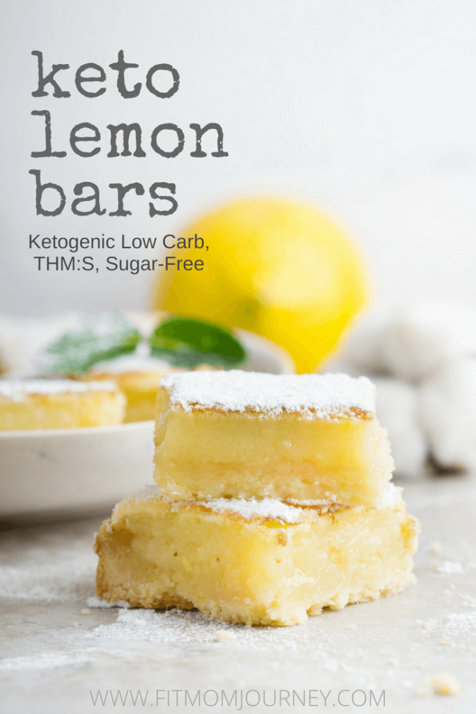 Keto Diet Bars
 Keto Lemon Bars