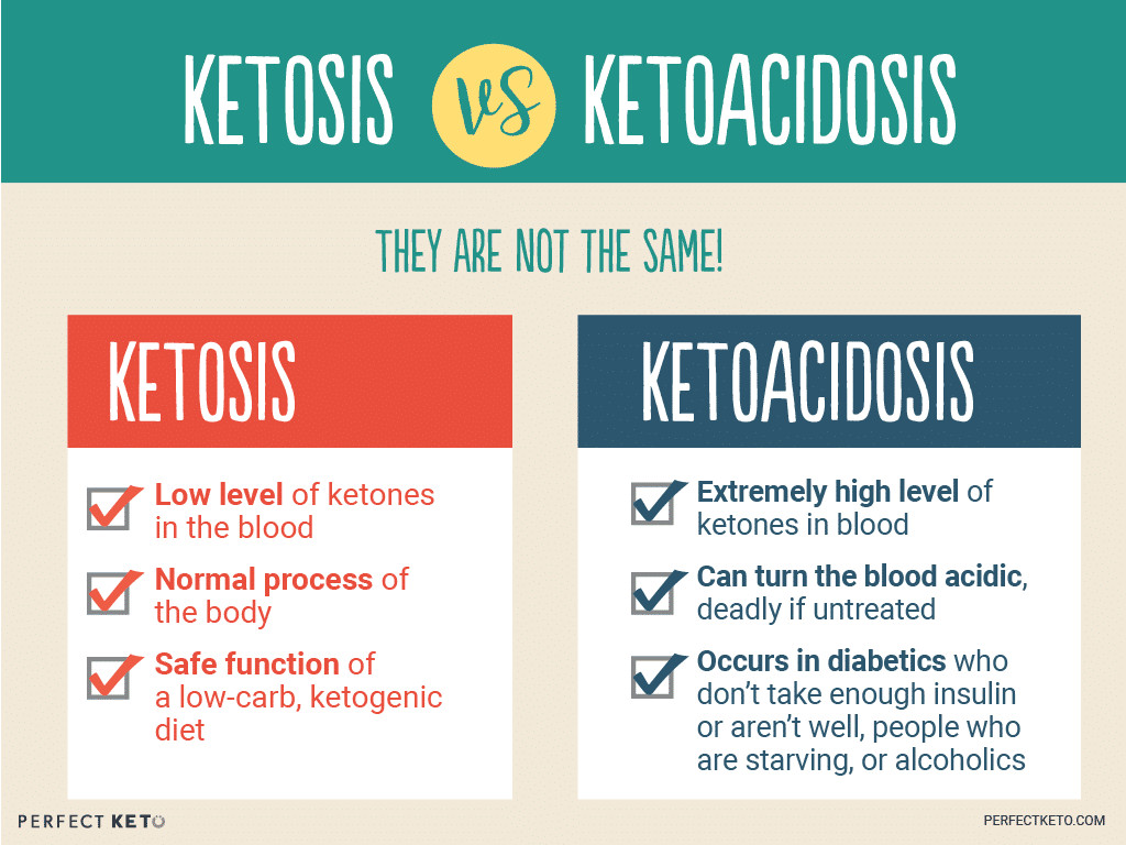 Keto Diet Dangers
 Ketosis vs Ketoacidosis The Diference and Risks