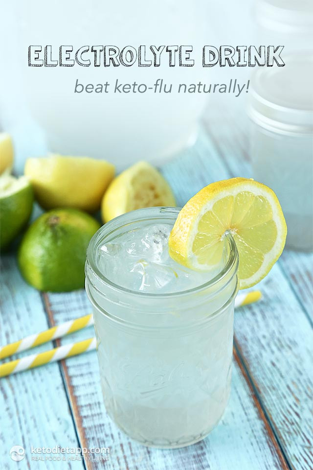 Keto Diet Drink
 Beat Keto Flu with Homemade Electrolyte Drink