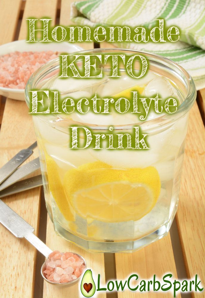 Keto Diet Drink
 Homemade Keto Electrolyte Drink How to Cure the Keto Flu