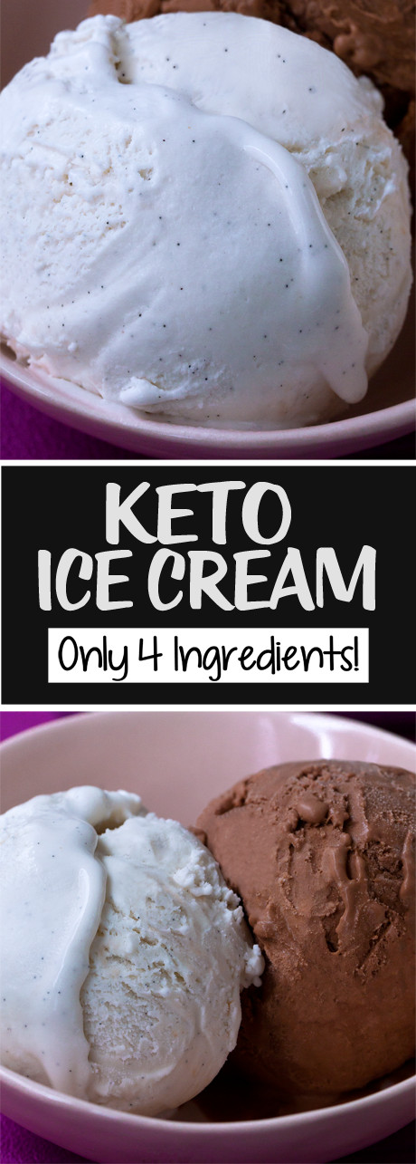 Keto Diet Ice Cream Recipe
 Keto Ice Cream Just 4 Ingre nts