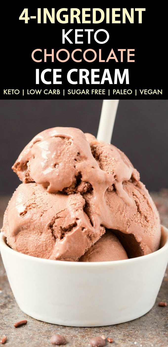 Keto Diet Ice Cream Recipe
 No Churn Paleo Vegan Chocolate Ice Cream Keto Low Carb