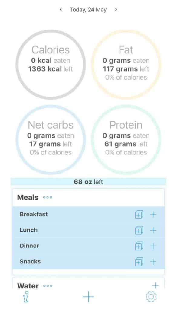 Keto Diet Macro Goals
 Keto Diet Tracker Carb Counter App for Ketosis