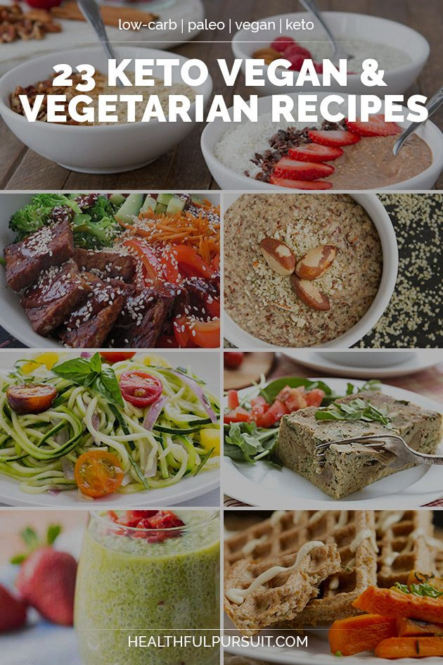 Keto Diet Plan Vegetarian
 23 Keto Vegan and Ve arian Recipes
