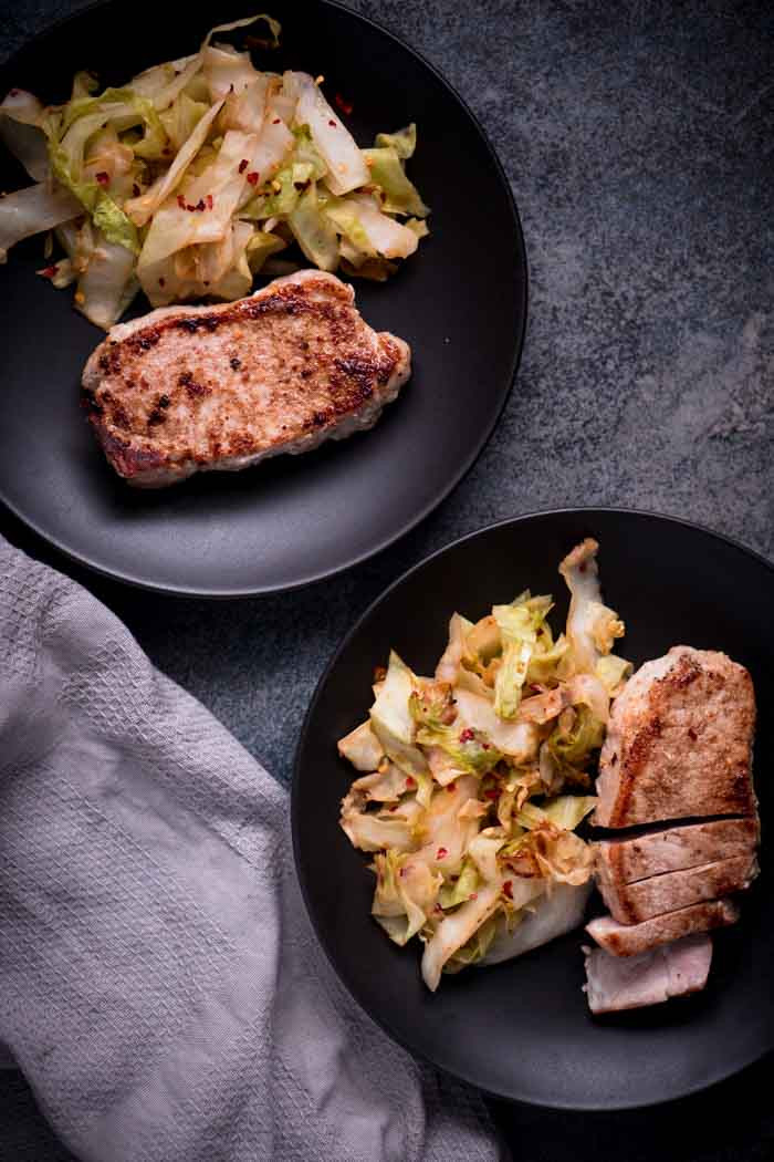 Keto Diet Pork Chops
 Pork Chops & Cabbage Dinner Recipe [Low Carb] KETOGASM