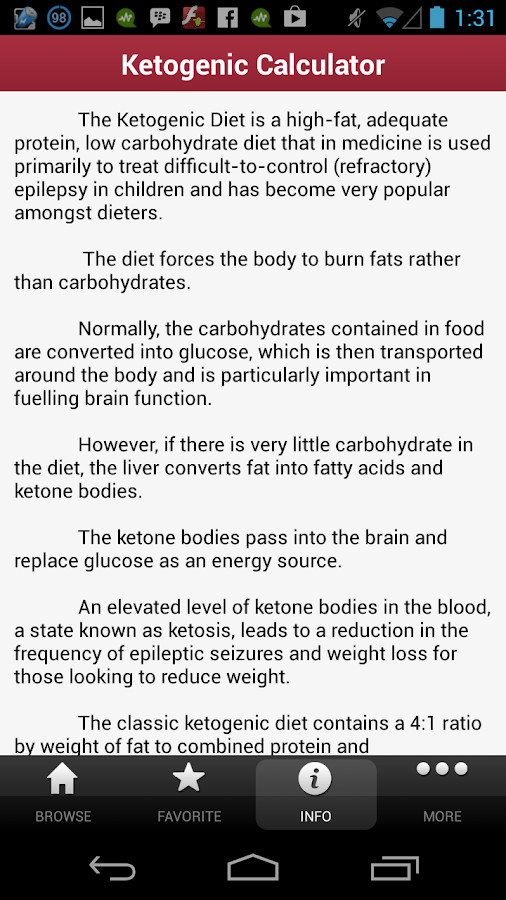 Keto Diet Ratio
 Ketogenic Protein Fat Ratio