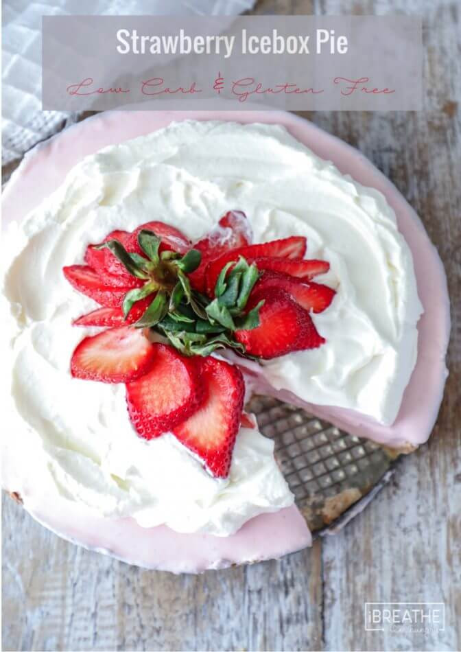 Keto Diet Strawberries
 Keto Strawberry Icebox Pie Low Carb