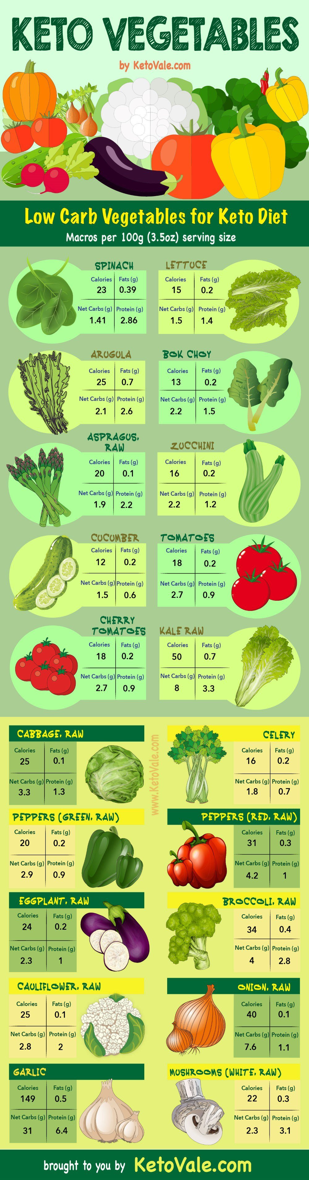 Keto Diet Vegetables List
 Keto Diet Food List Low Carb Grocery Shopping Guide PDF