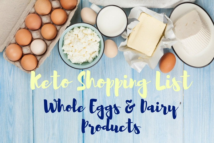 Keto Diet Without Dairy
 Keto Diet Shopping List for Beginners & Printable Keto