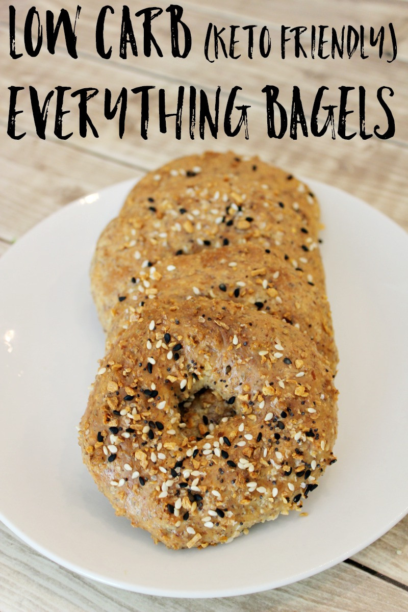 Keto Everything Bagels
 Low Carb and Keto Friendly Everything Bagels Moments