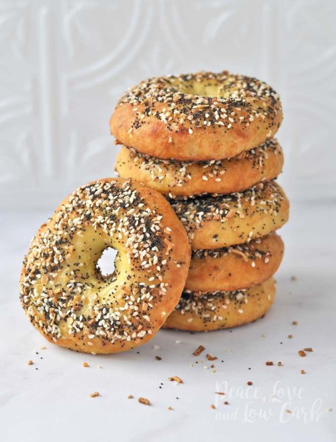 Keto Everything Bagels
 Low Carb Keto Everything Bagels