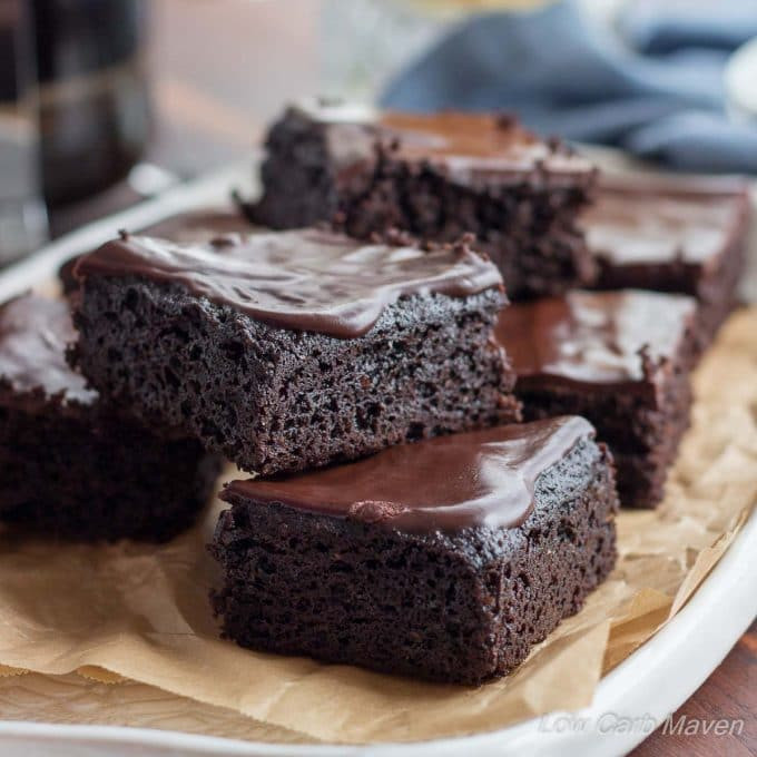 Keto Friendly Brownies
 The KetoDiet Cookbook & Amazing Fudgy Keto Brownies