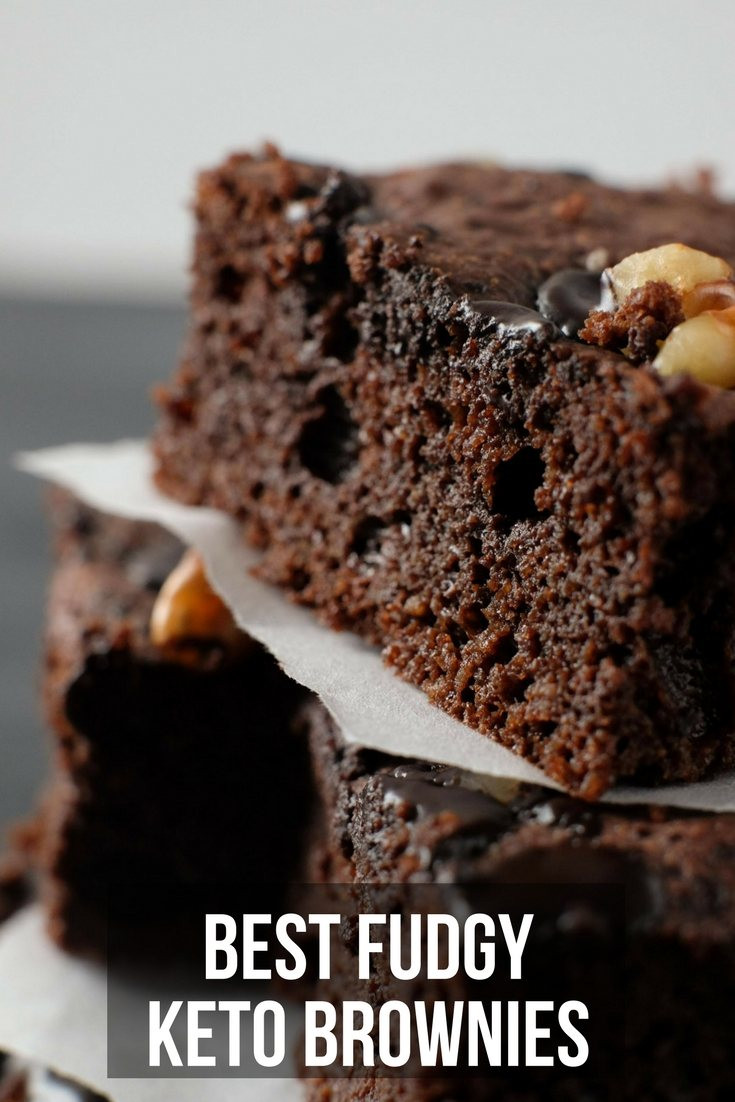 Keto Friendly Brownies
 Best Fudgy Keto Brownies