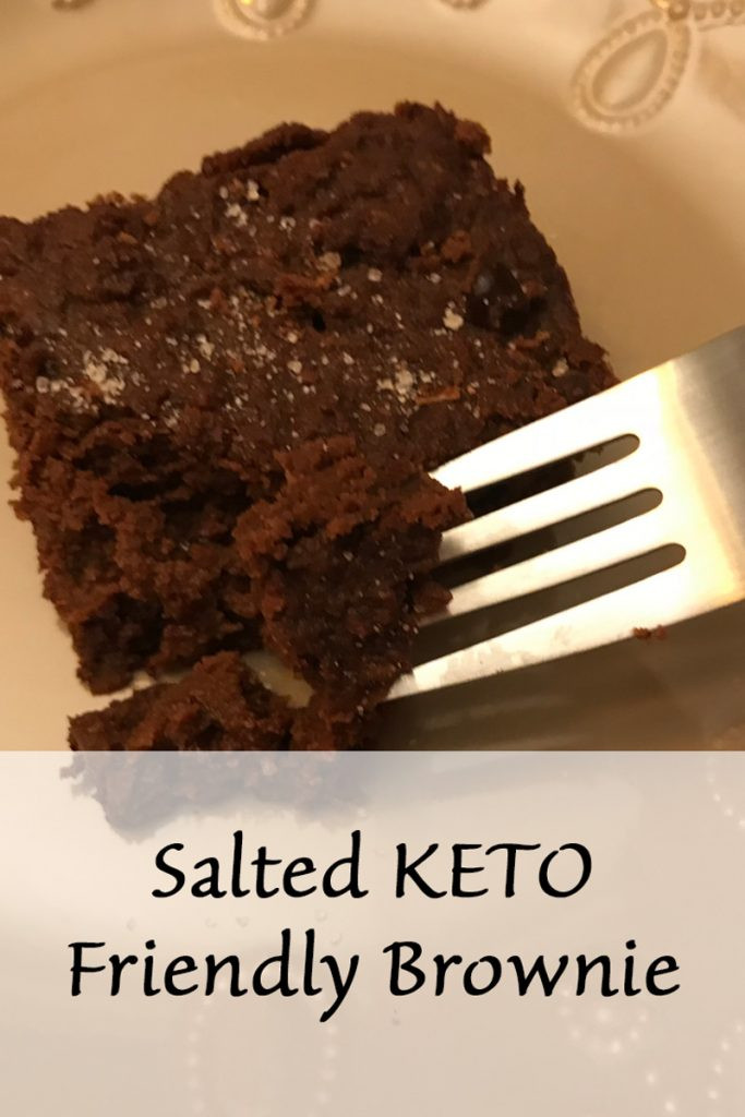 Keto Friendly Brownies
 Salted KETO Friendly Brownie Recipe