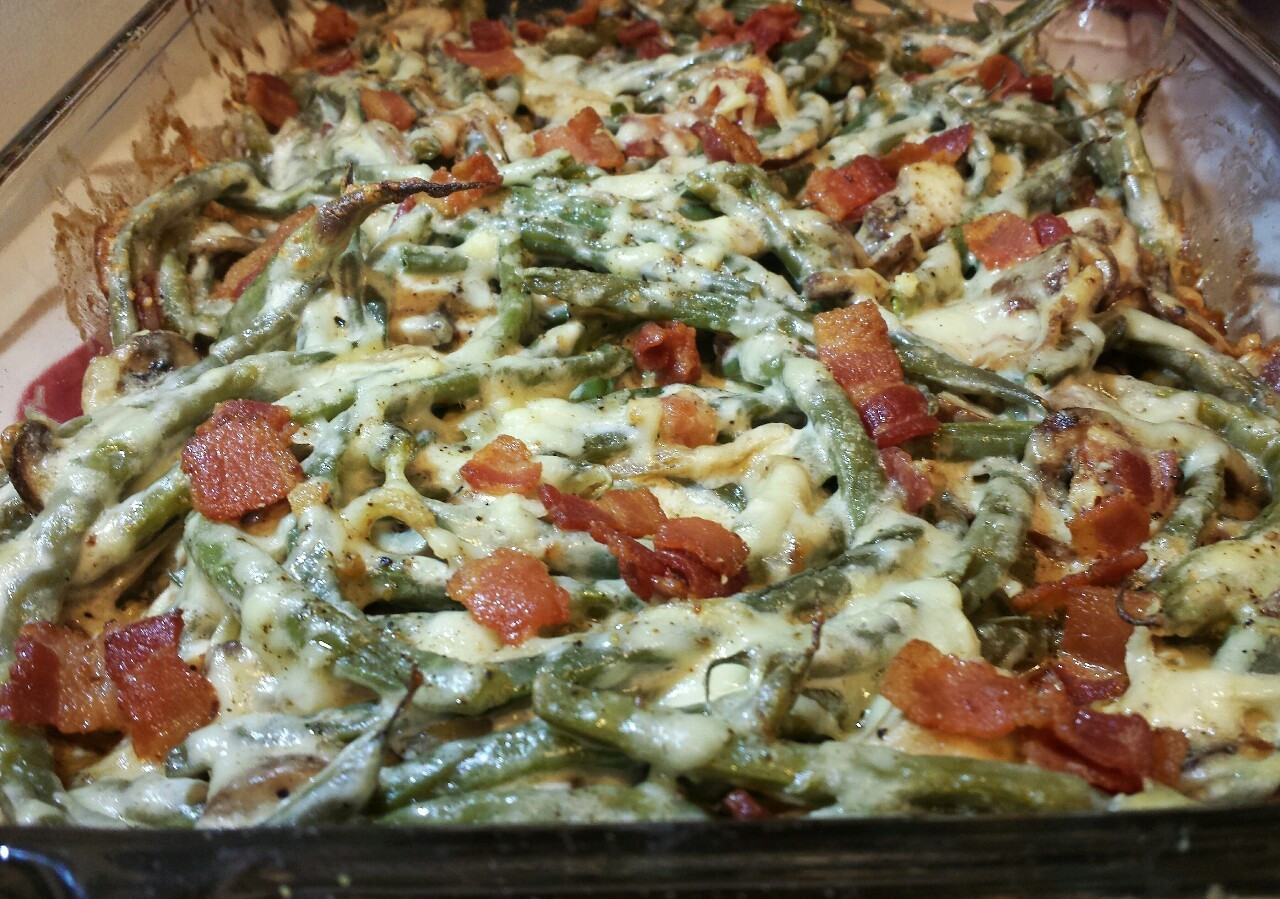 Keto Green Bean Casserole
 fat cat keto — Cheesy Green Bean Casserole Steam fresh