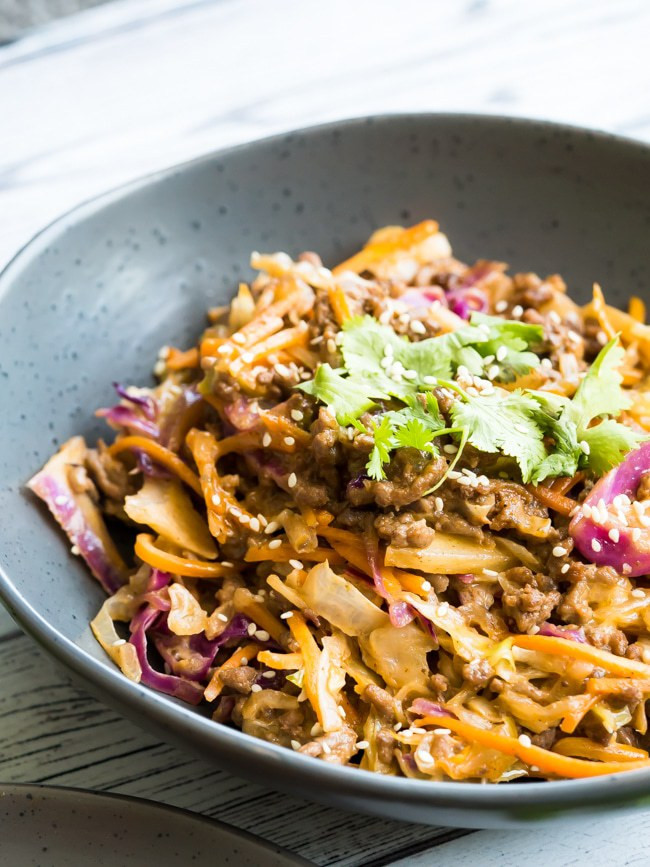 Keto Ground Beef
 Creamy Keto Slaw Recipe