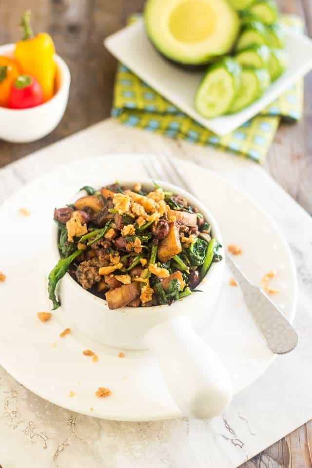 Keto Ground Beef
 Keto Ground Beef and Spinach Skillet