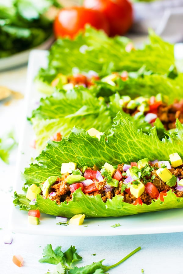 Keto Ground Turkey Recipes
 Ground Turkey Taco Lettuce Wraps