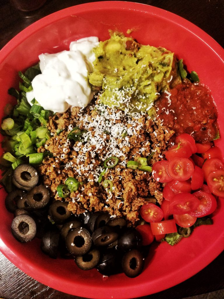 Keto Ground Turkey Recipes
 Ground turkey taco salad Keto Paleo Whole 30