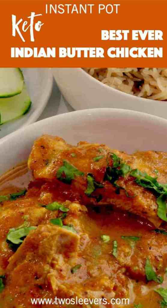 Keto Instant Pot Chicken Recipes
 Instant Pot Keto Indian Butter Chicken Recipe twosleevers