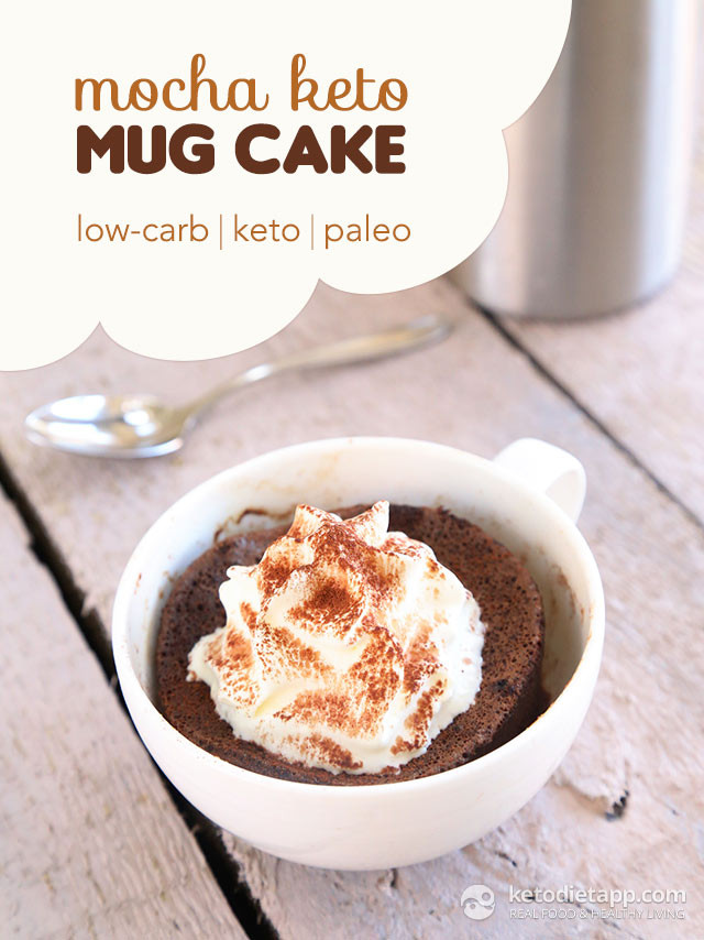 Keto Mug Cake Recipes
 Mocha Keto Mug Cake