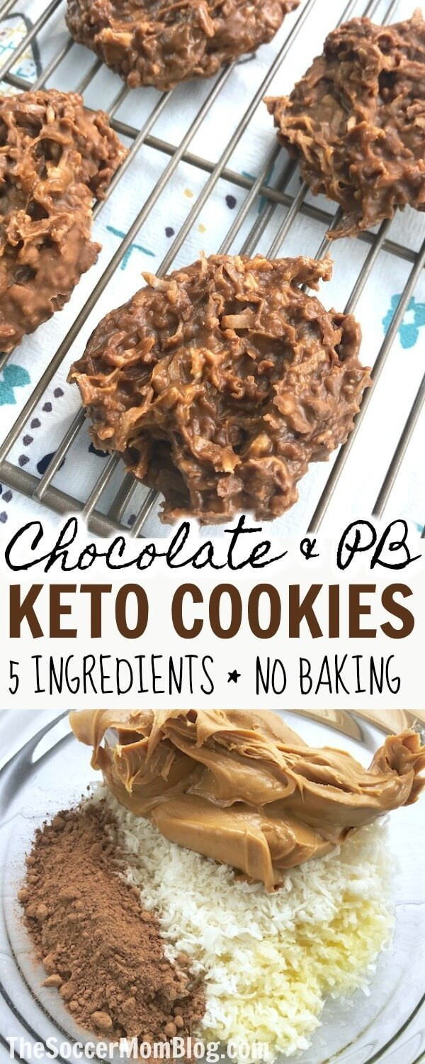 Keto No Bake Cookies
 Easy Keto No Bake Cookies VIDEO The Soccer Mom Blog