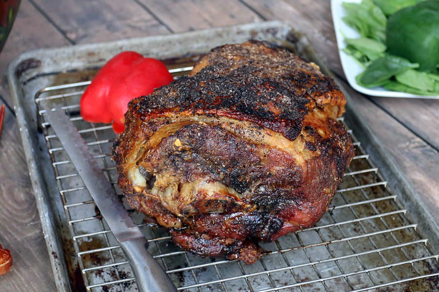 Keto Pork Shoulder
 Crispy Skin Slow Roasted Pork Shoulder