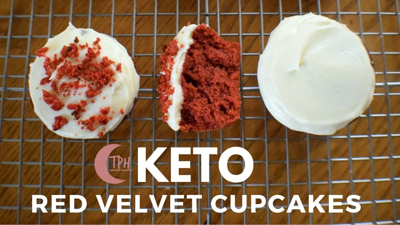 Keto Red Velvet Cake
 Keto Red Velvet Cupcakes Cream Cheese Frosting