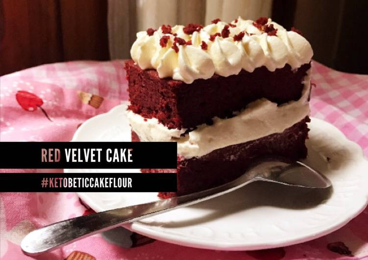 Keto Red Velvet Cake
 Resep Red Velvet Cake Keto ketobeticcake oleh Rina Ardis