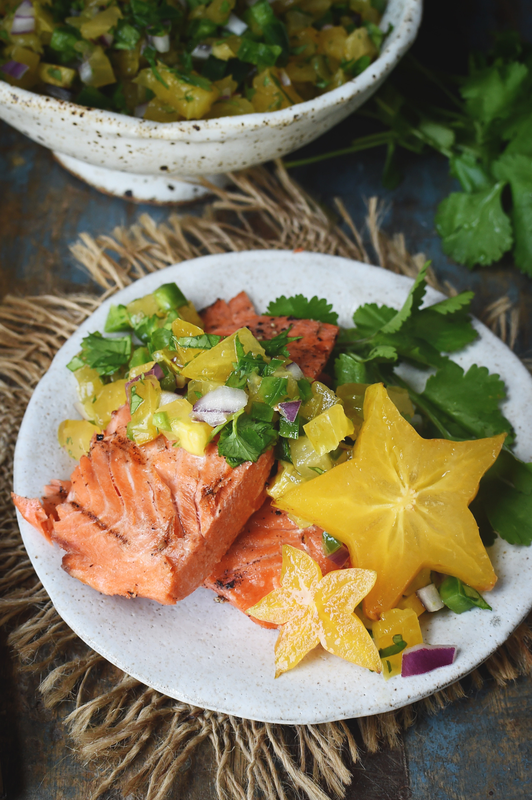 Keto Salsa Recipe
 Low Carb Grilled Salmon with Starfruit Salsa Recipe