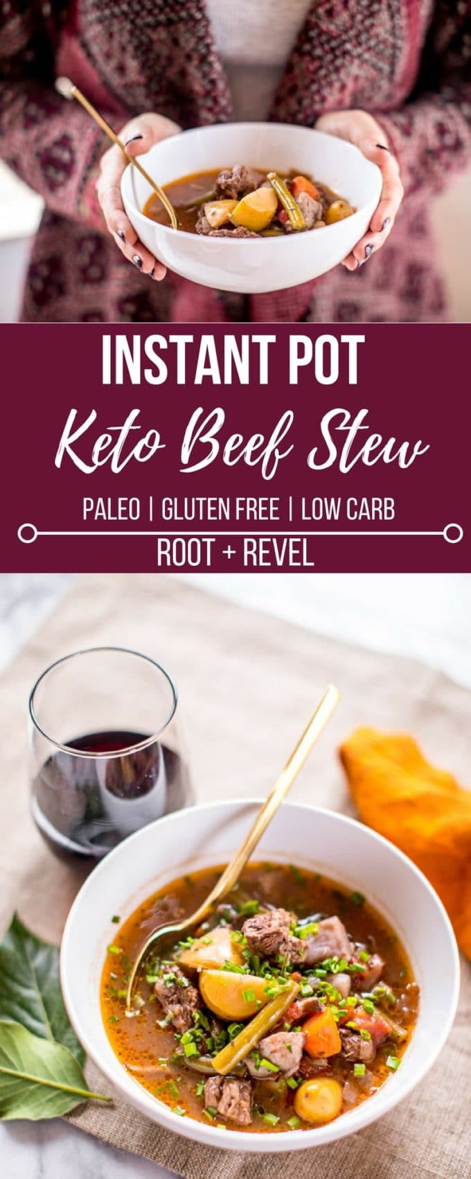 Keto Slow Cooker Stew
 Keto Beef Stew in the Instant Pot or Slow Cooker