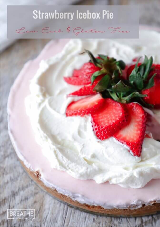 Keto Strawberry Cake
 Keto Strawberry Icebox Pie Low Carb