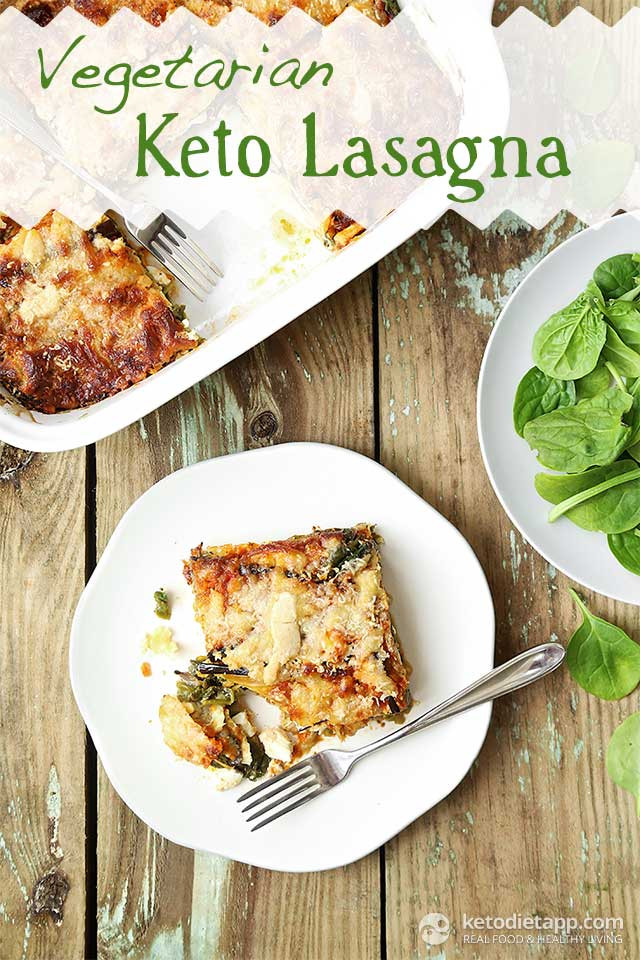 Keto Vegetarian Lasagna Ve arian Keto Lasagna