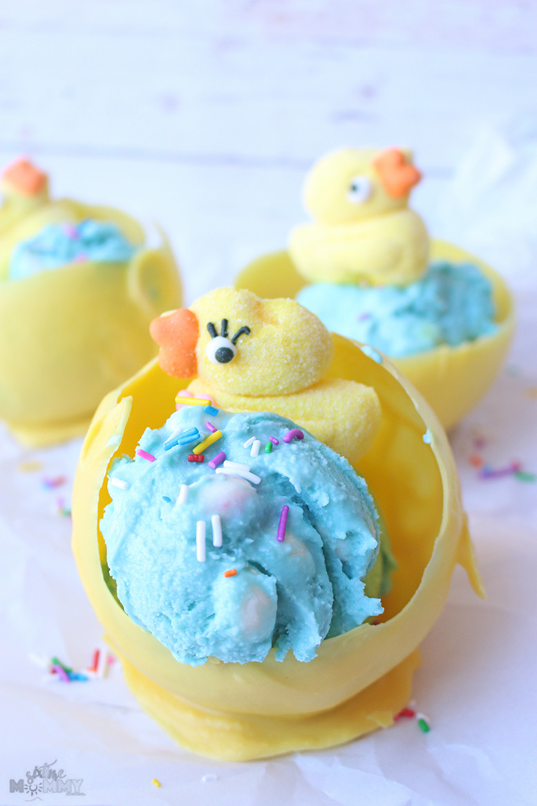 Kid Friendly Easter Desserts
 Kid Friendly Easter Dessert Homemade Bubblegum Egg Ice