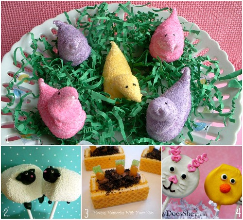 Kid Friendly Easter Desserts
 Easter Round up Dinner Dessert Decorations and more