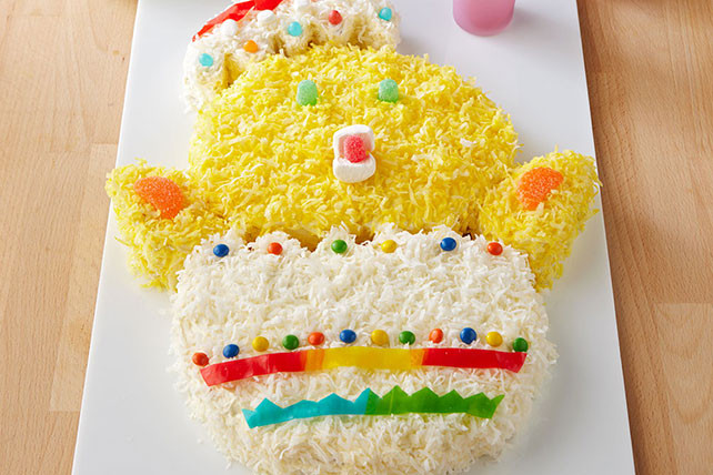 Kraft Easter Desserts
 Baby Chick Cake