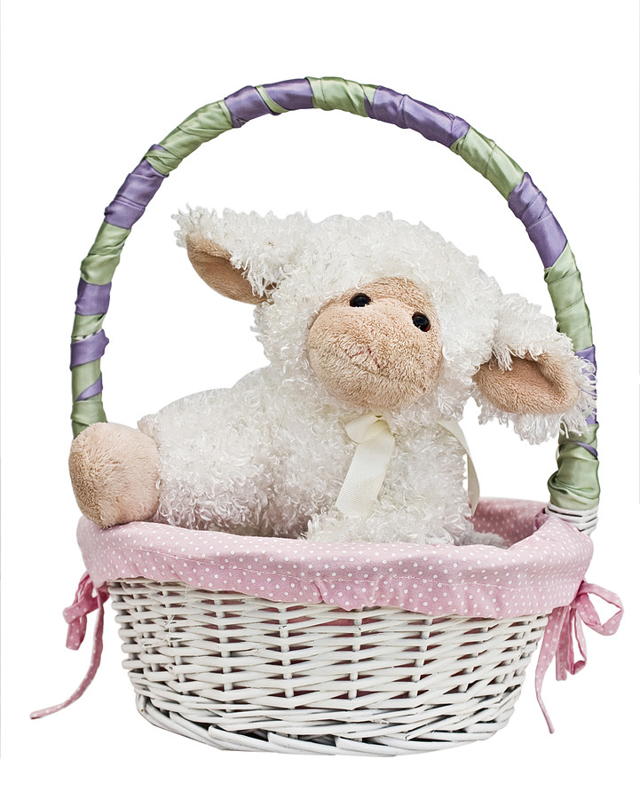 Lamb Easter Basket
 The Crabby Cook – Jessica Harper