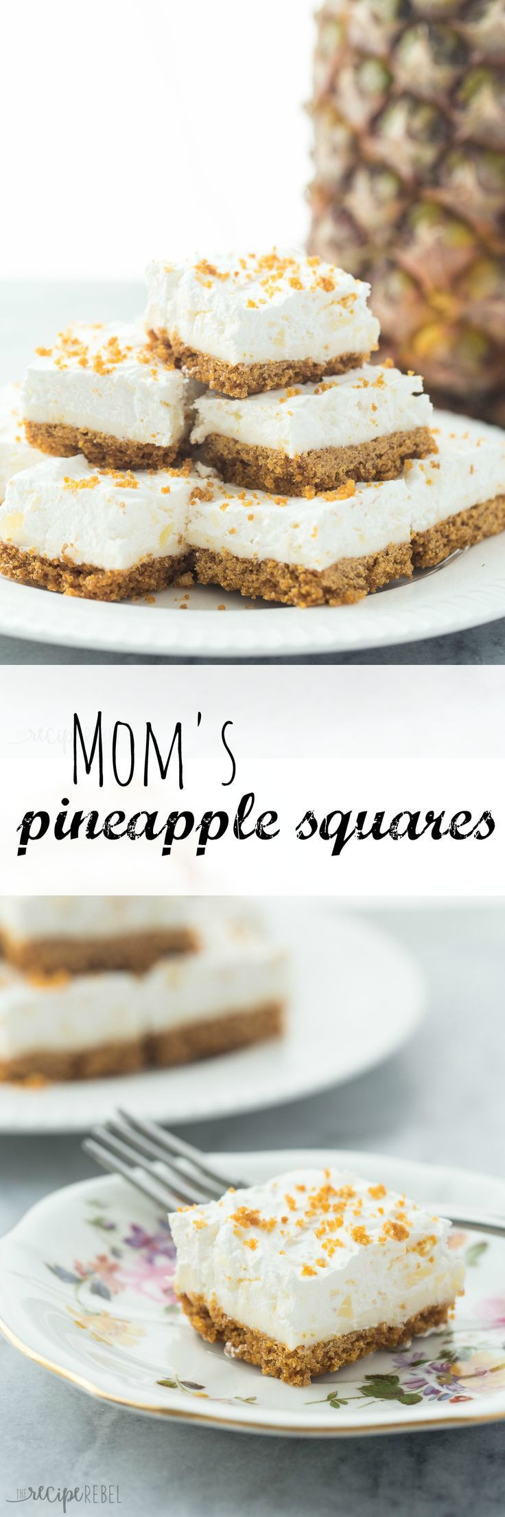 Light Easter Desserts
 25 best ideas about Pineapple Squares on Pinterest