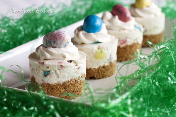 Light Easter Desserts
 Robin Eggs No Bake Cheesecake Recipe