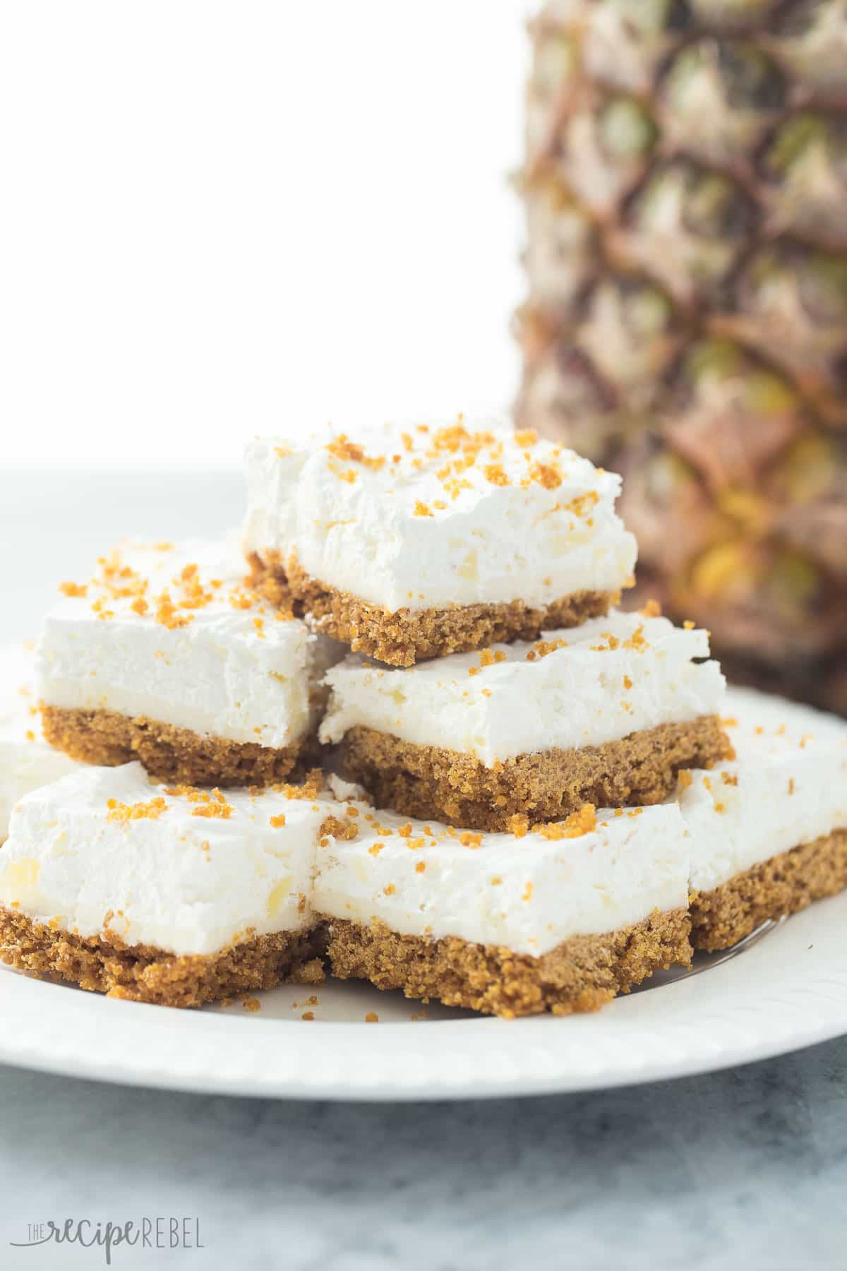 Light Easter Desserts
 Mom s Almost No Bake Pineapple Squares Recipe