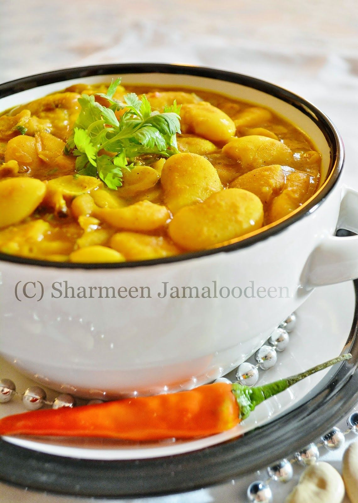 Lima Bean Recipes Vegetarian
 Mauritian Lima Beans Curry Masala Gros Pois