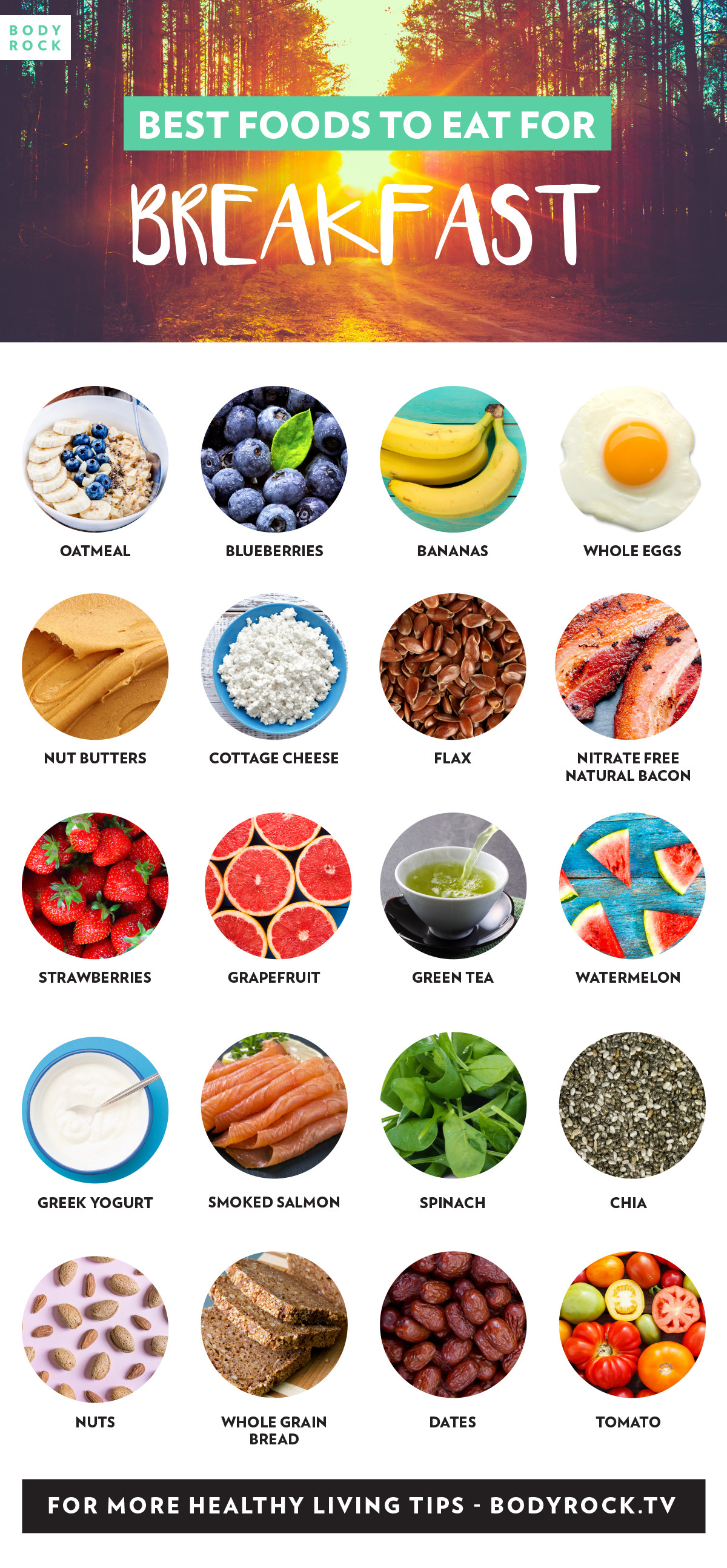 List Of Healthy Breakfast
 Best Foods To Eat For Breakfast