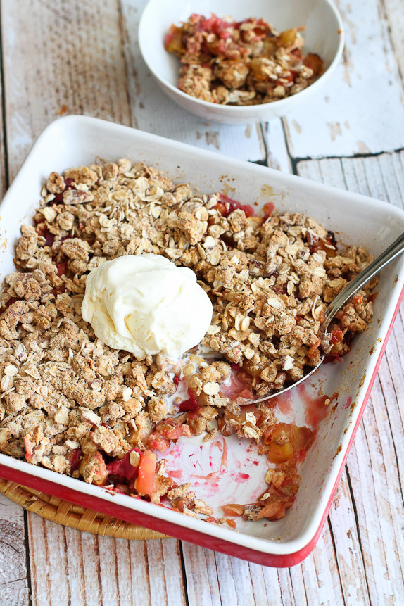 Low Calorie Apple Desserts
 Rhubarb & Apple Crisp Recipe Low Sugar