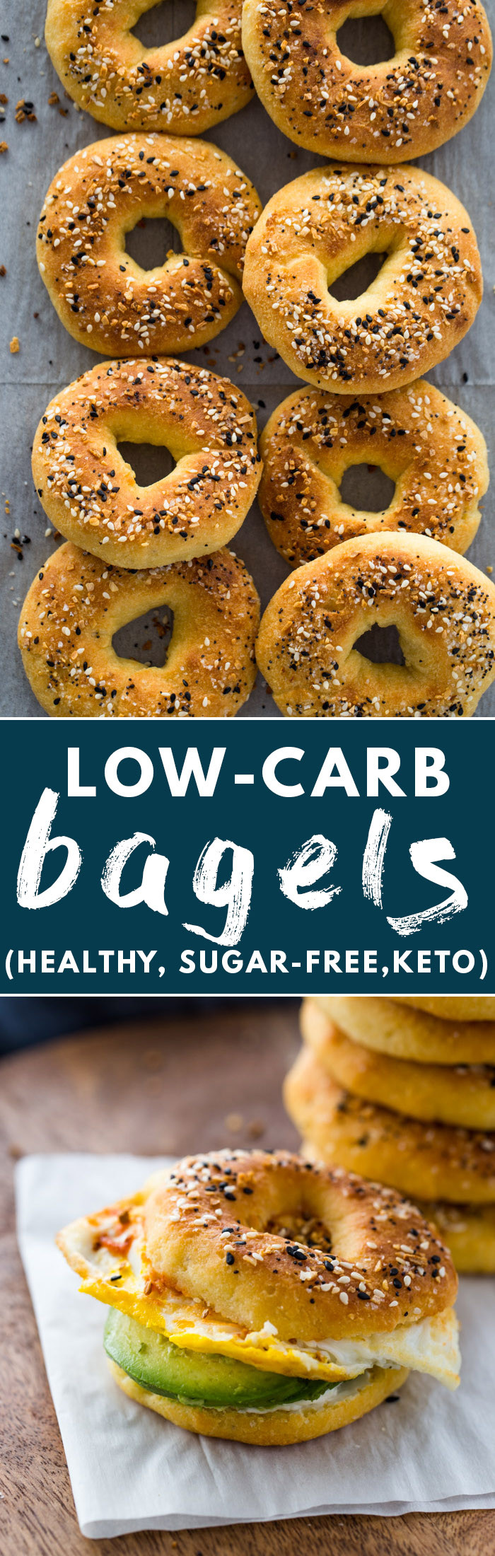 Low Calorie Bagels
 Low Carb Keto Bagels