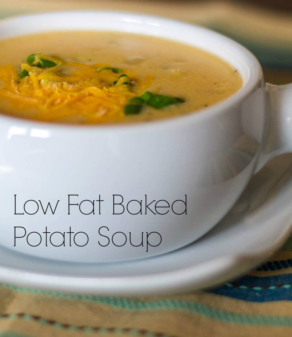 Low Calorie Baked Potato Soup
 Baked Potato Soup Low Fat Carrie’s Experimental Kitchen