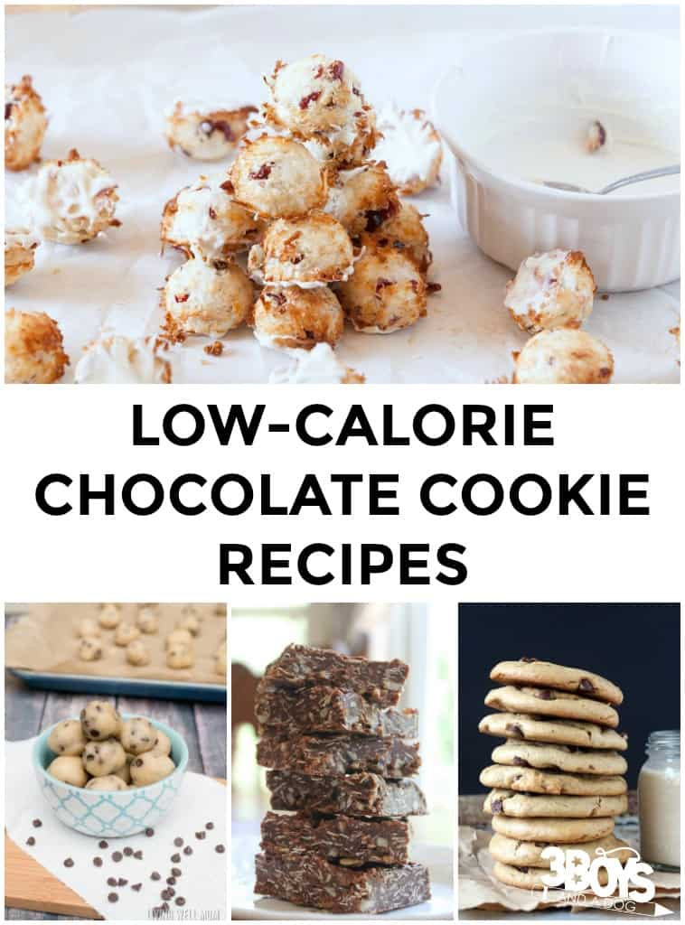 Low Calorie Baking Recipes
 Low Calorie Chocolate Cookie Recipes 3 Boys and a Dog