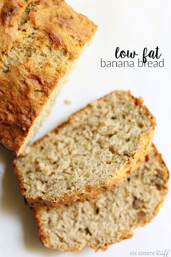 Low Calorie Banana Bread Recipe
 Low Fat Banana Bread Recipe – Six Sisters Stuff