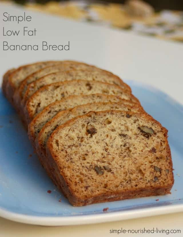 Low Calorie Banana Bread Recipe
 Simple Low Fat Walnut Banana Bread Recipe