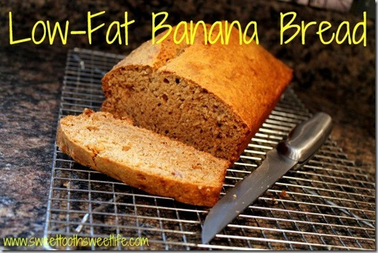 Low Calorie Banana Bread
 Low Fat Banana Nut Bread Recipe — Dishmaps