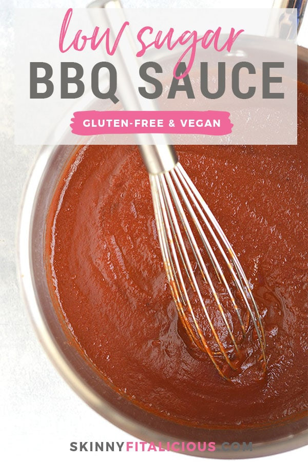 Low Calorie Bbq Sauce Recipe
 Low Sugar BBQ Sauce Vegan GF Low Cal Skinny Fitalicious